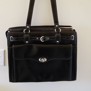McKlein leather briefcase
